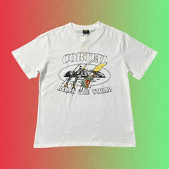 Corteiz Rules The World Claw Graphic Black T-Shirt