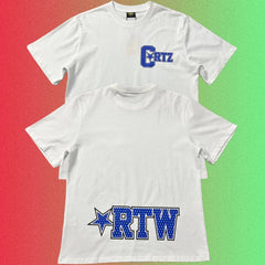 Corteiz Alcatraz Island Logo Graphic Black T-Shirt