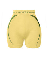 Vale Forever 007 Biker Shorts Brazil Yellow