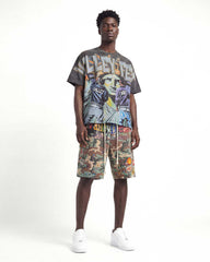 Vale Forever Bling Graffiti Tee Black