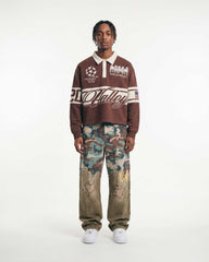Vale Forever Chocolate Derby Rugby L/S Brown
