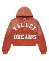 Vale Forever Classico Zip Up Hoodie Orange