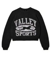 Vale Forever Fisherman Knit Sweater Black