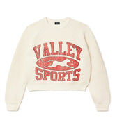 Vale Forever Fisherman Knit Sweater Cream