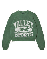 Vale Forever Fisherman Knit Sweater Green