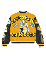 Vale Forever Friday Varsity Jacket Yellow