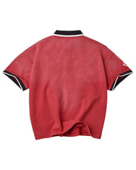 Vale Forever London Polo Tee Red