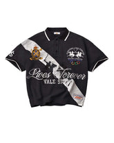 Vale Forever Panda Polo Black