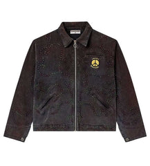Vale Forever Paranoia Denim Work Jacket Washed Black