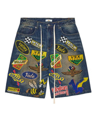 Vale Forever Passport Jorts Blue