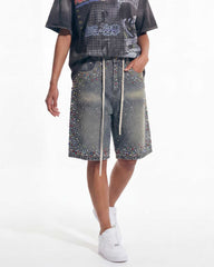 Vale Forever V2 Rainstorm Jorts Black