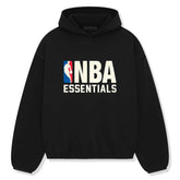 Fear Of God Essentials x NBA Black Hoodie