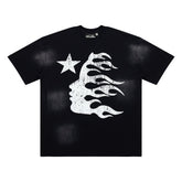 Hellstar Studios Graphic Oversized T-Shirt - Streetwear Unisex Tee