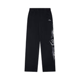 Hellstar High-Quality Vintage Washed Fleece Sweatpants (Black)