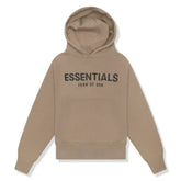 Fear Of God Essentials Kids Taupe Hoodie