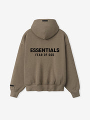 Fear Of God Essentials SS26 Classic Zip-Up Hoodie