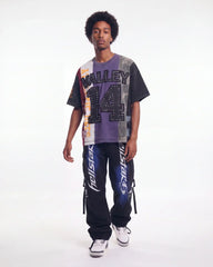Hellstar Printed Cargo Pants Black