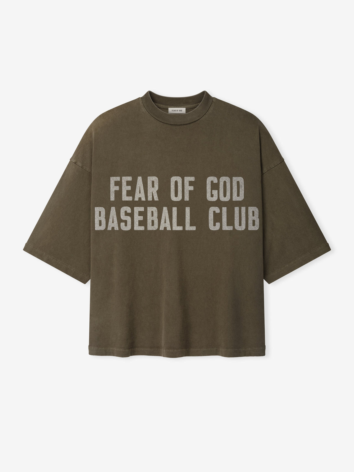 Fear Of God Essentials Baseball Club Tee