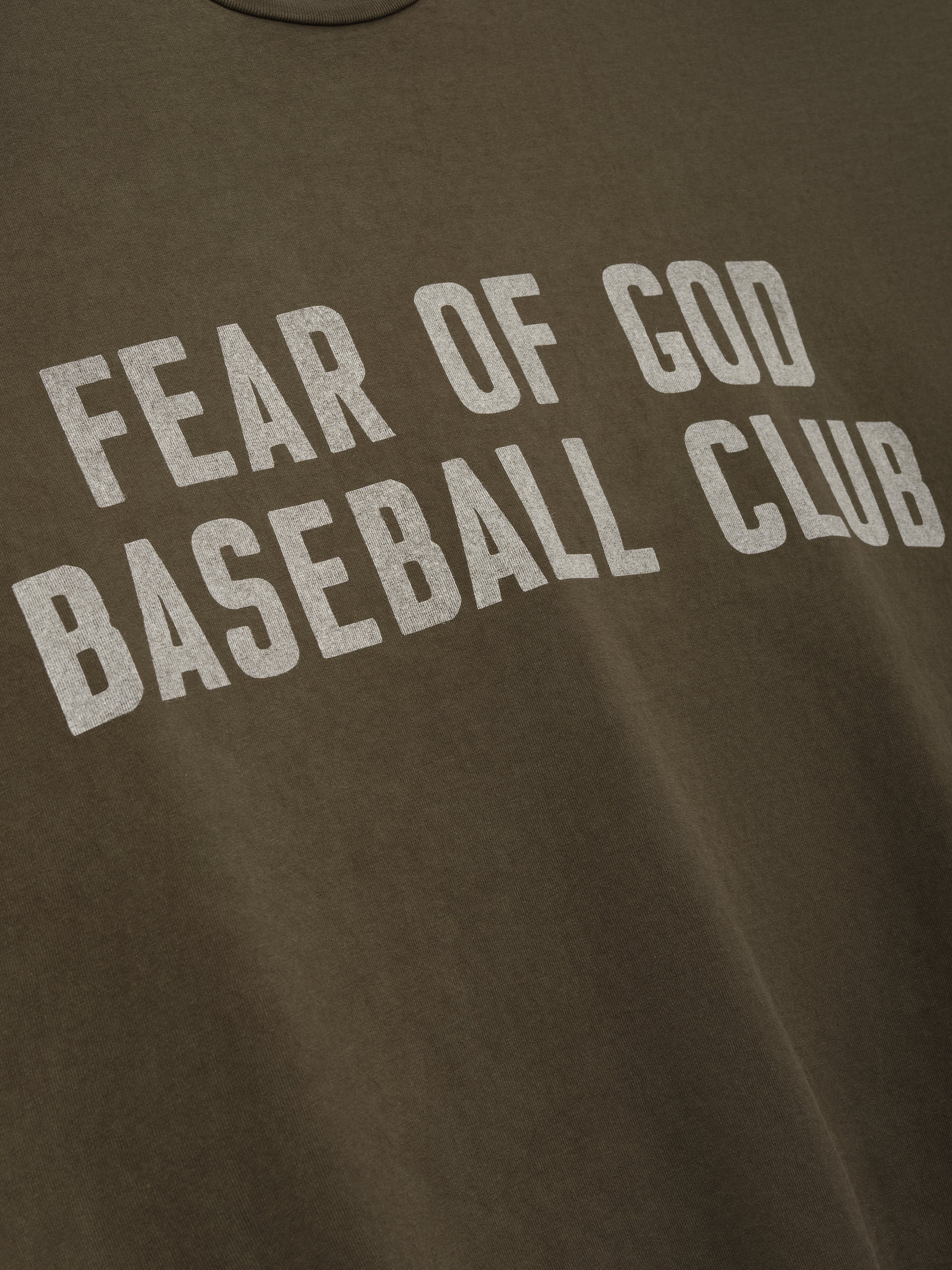 Fear Of God Essentials Baseball Club Tee