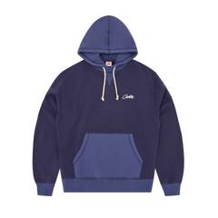 HMP CONTRAST HOODIE [NAVY]