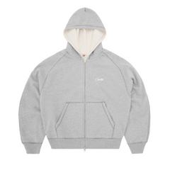 HMP THERMAL ZIP HOODIE [HEATHER GREY]