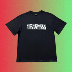 Corteiz Reversible Grid Logo Black T-Shirt