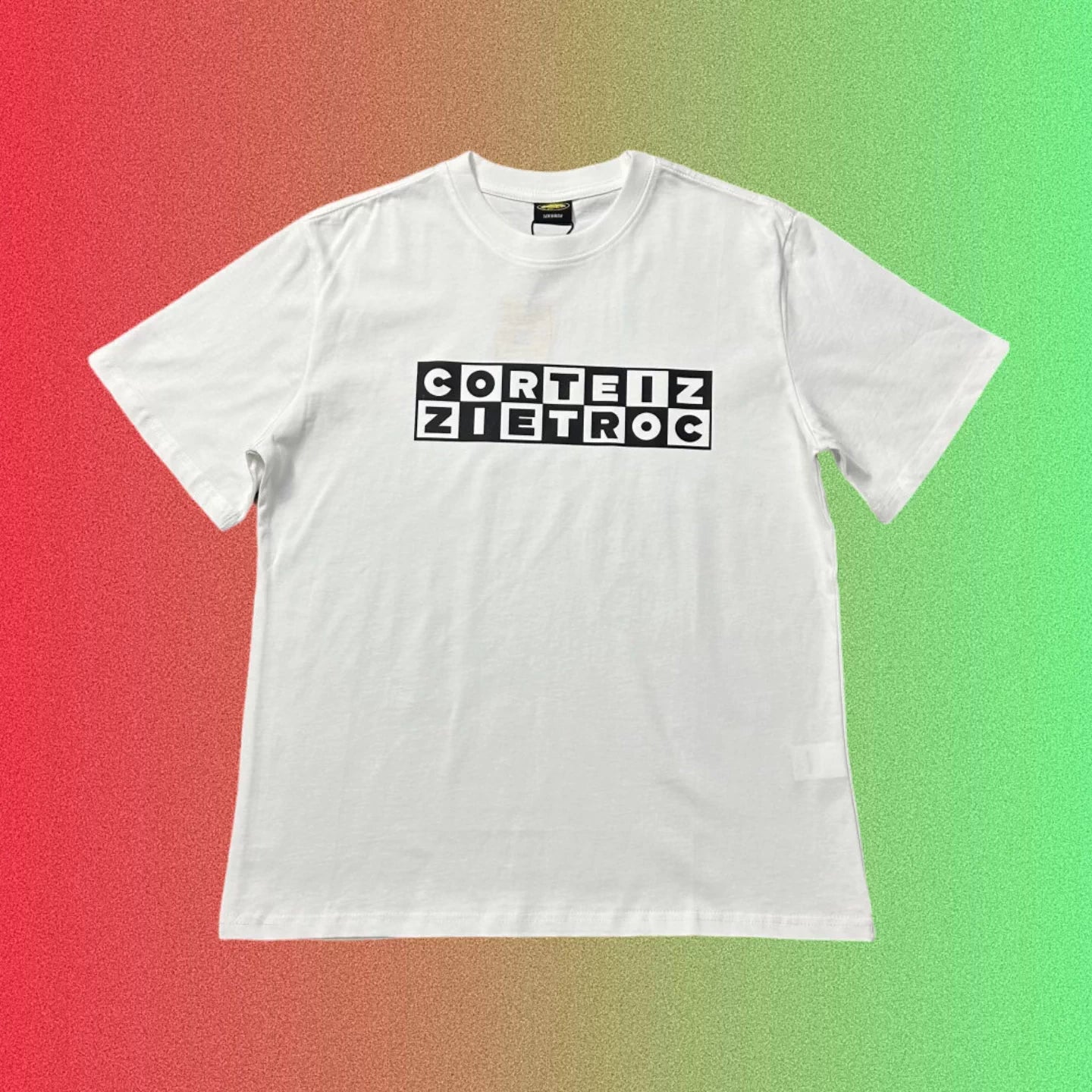 Corteiz Reversible Grid Logo Black T-Shirt