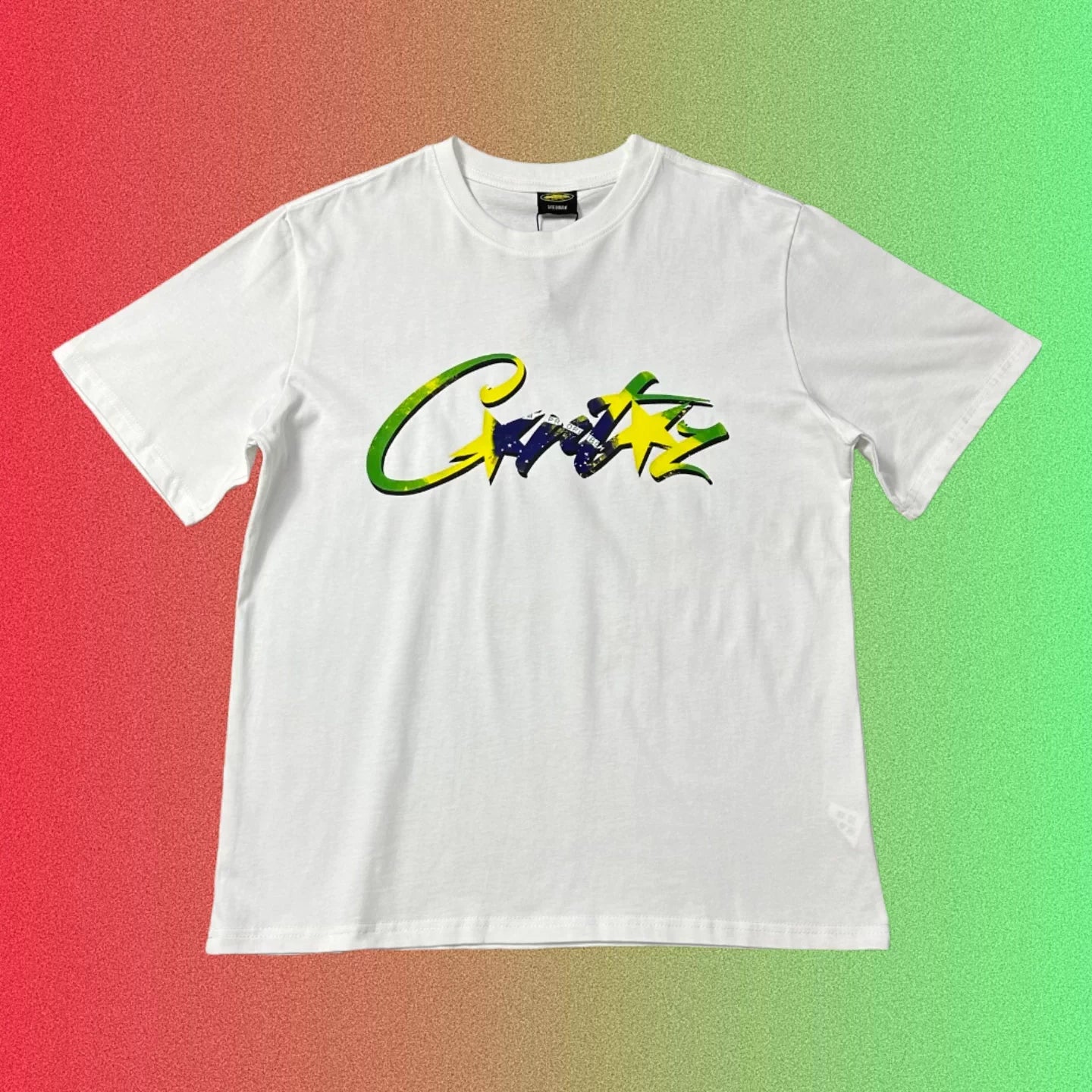 Corteiz Classic Logo Graphic Black T-Shirt