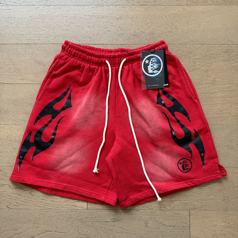 Hellstar Graphic Print Shorts