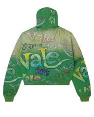 Vale Forever Spearmint Zip Up Hoodie Green