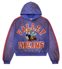 Vale Forever Anthem Pullover Hoodie Blue