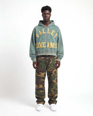 Vale Forever Bank Zip Up Hoodie Green