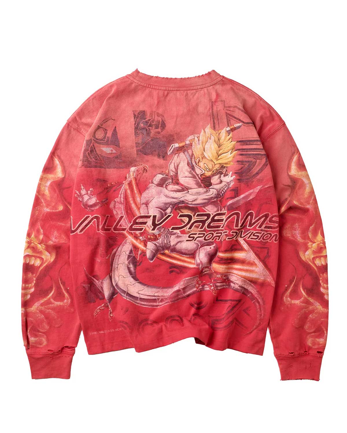 Vale Forever Budokai L/S Tee Red