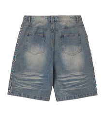 Vale Forever Candy Jorts Blue