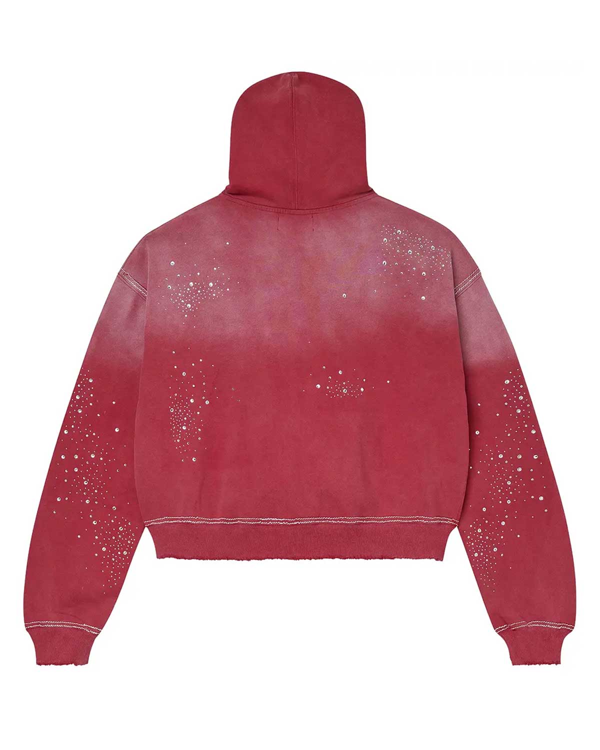 Vale Forever Classico Zip Up Hoodie Ruby Red