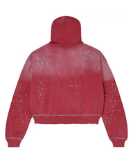 Vale Forever Classico Zip Up Hoodie Ruby Red
