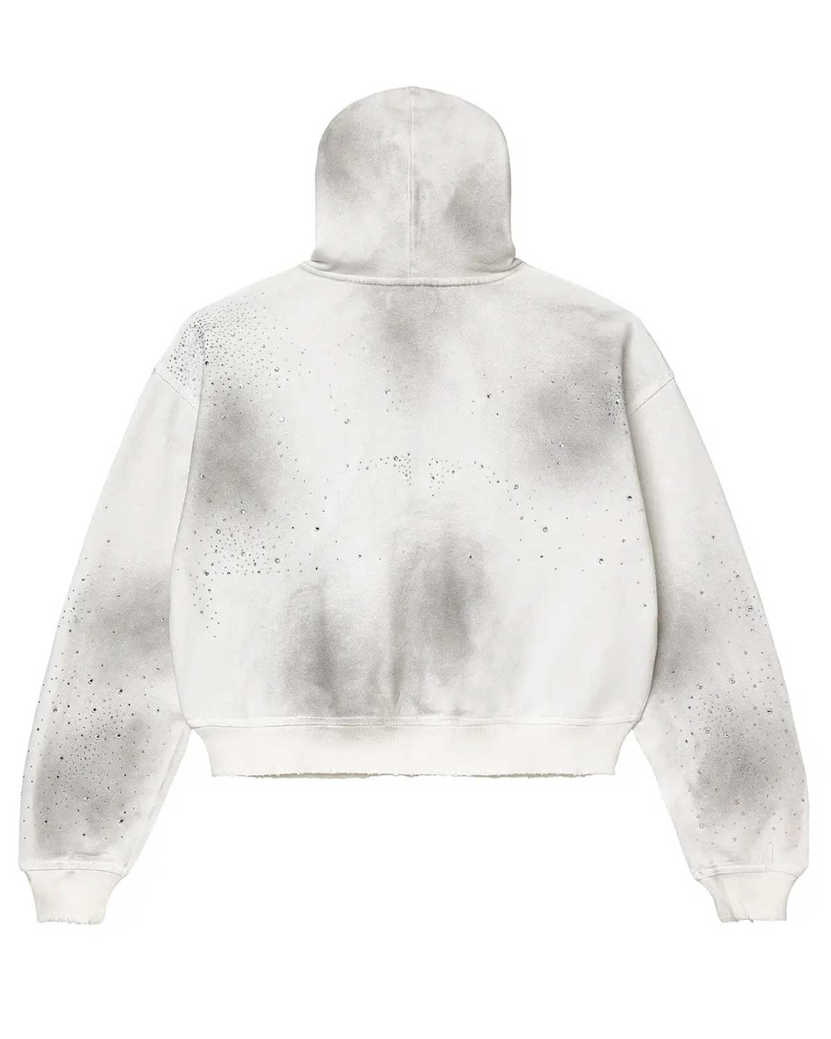 Vale Forever Classico Zip Up Hoodie White