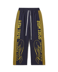 Vale Forever Cursive Track Pants Navy