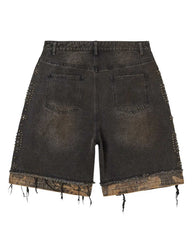 Vale Forever Double Jorts Black