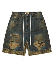 Vale Forever Double Jorts Blue