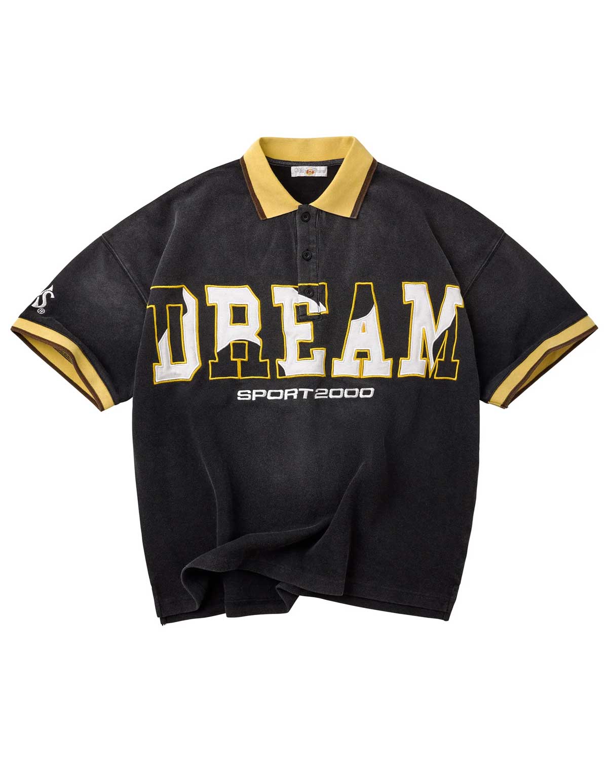 Vale Forever Dreams Polo Tee Black/Yellow