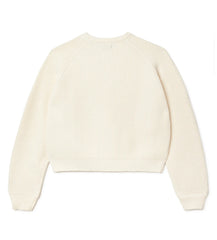 Vale Forever Fisherman Knit Sweater Cream