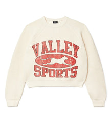 Vale Forever Fisherman Knit Sweater Cream