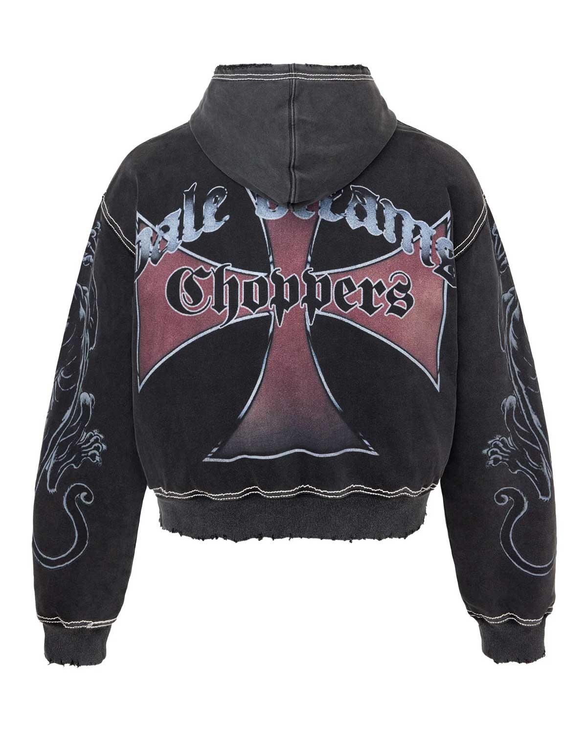 Vale Forever Hardy Boyz Zip Up Hoodie Black