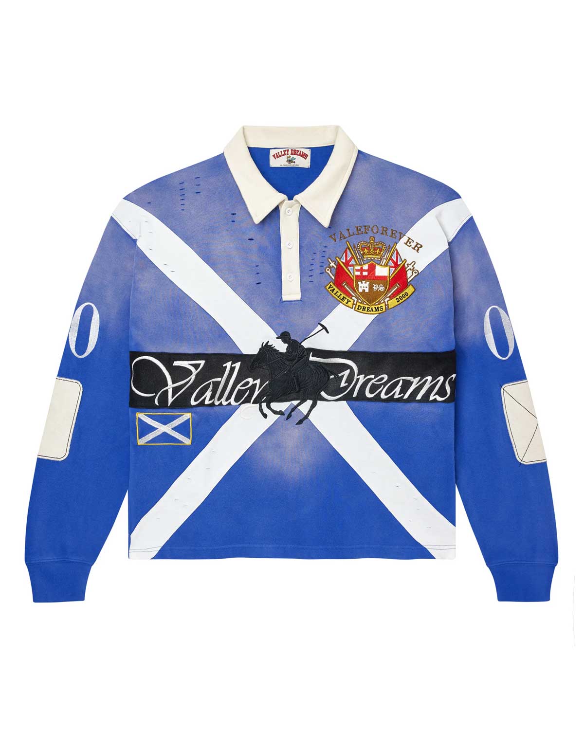 Vale Forever Legacy Rugby L/S Tee Blue