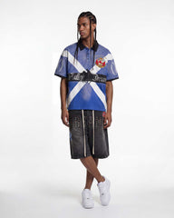 Vale Forever Legacy Short Sleeve Polo Blue