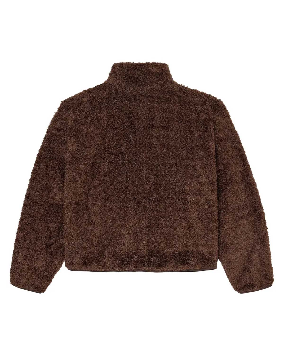 Vale Forever Lenny Fleece Zip Up Jacket Brown