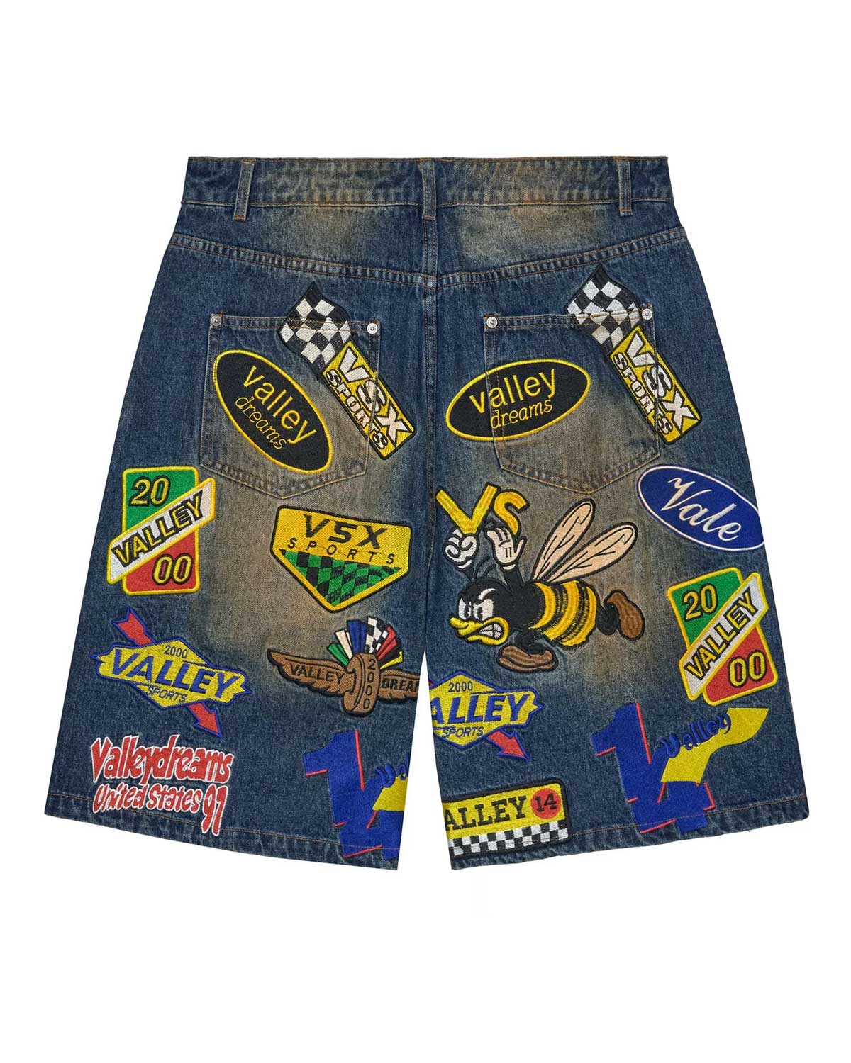 Vale Forever Passport Jorts Blue