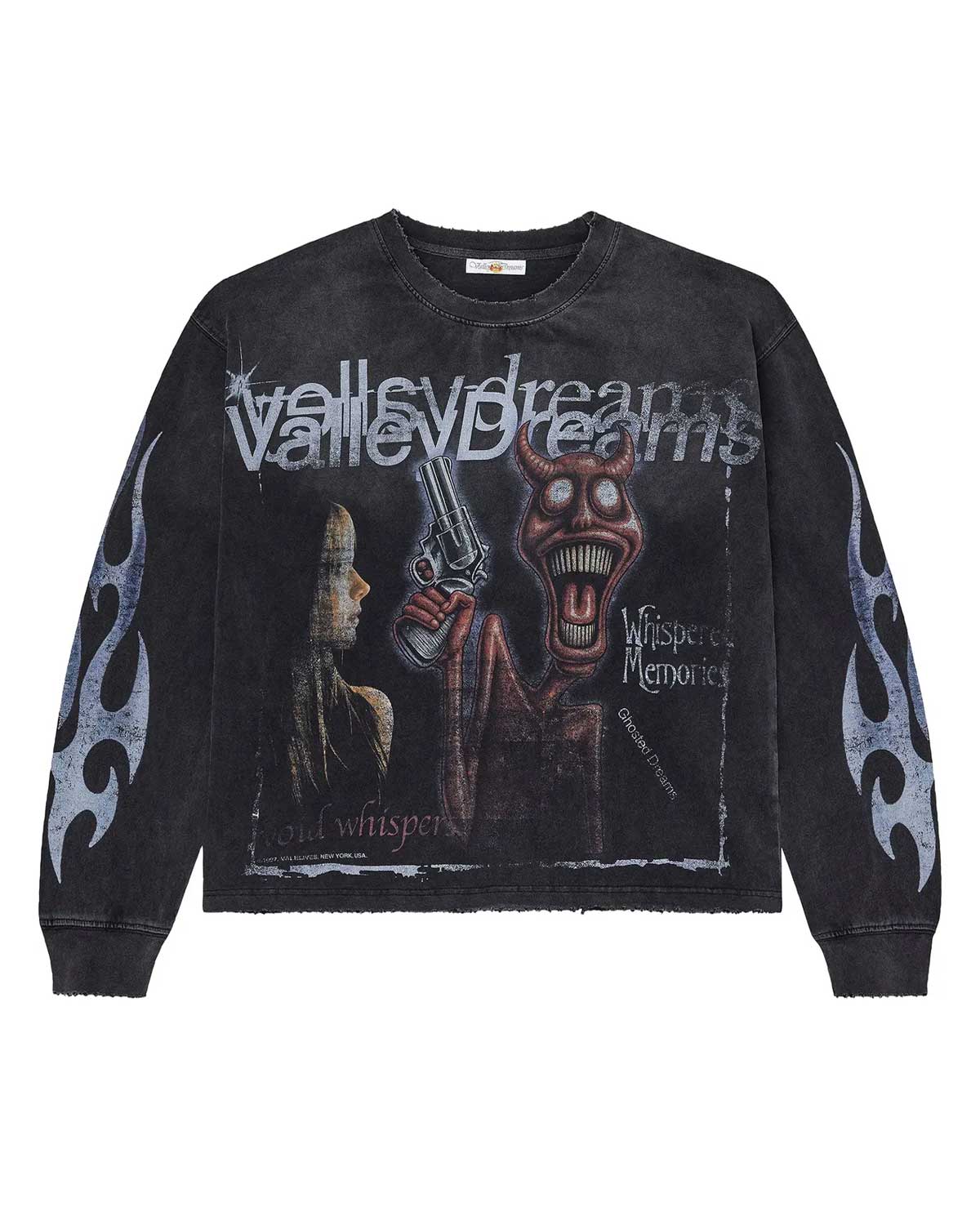 Vale Forever Psychopath L/S Tee Black