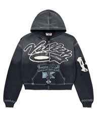 Vale Forever Religion Zip-Up Hoodie Black